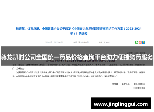 尊龙凯时公司全国统一药品价格查询平台助力便捷购药服务